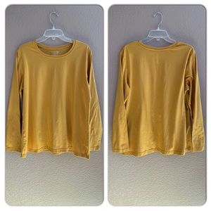 Mustard Long Sleeve Tee